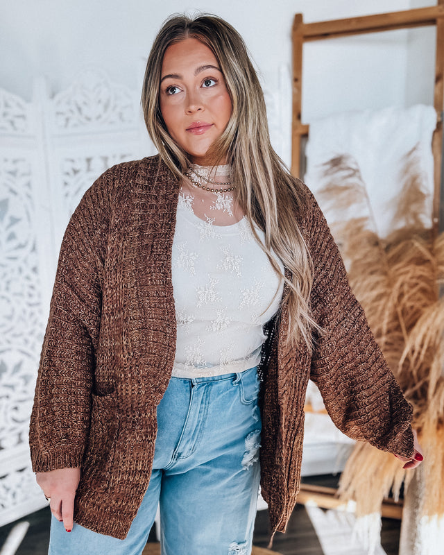 Kenna Knit Cardigan [camel]