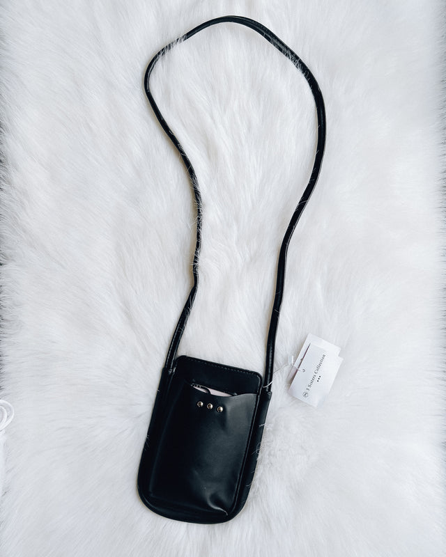 Parker Phone Crossbody Bag [black]