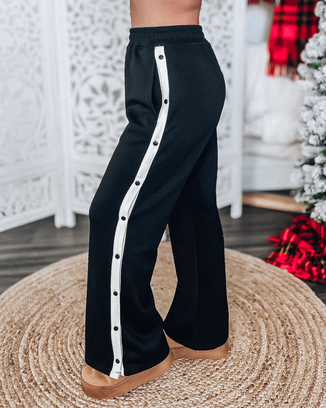 Bella sporty pants [blk/natrual]