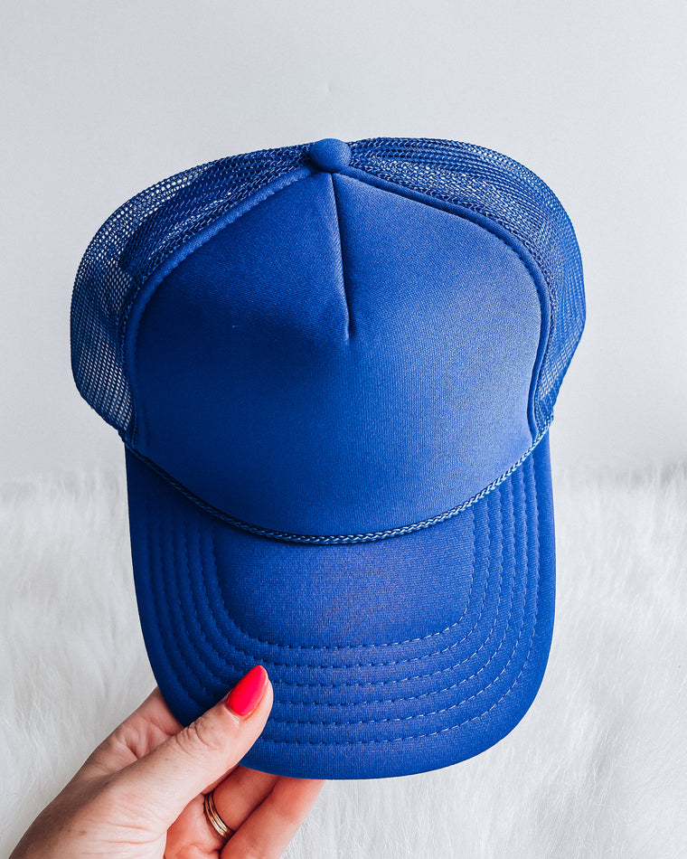 Foam Trucker Hat [cobalt blue]