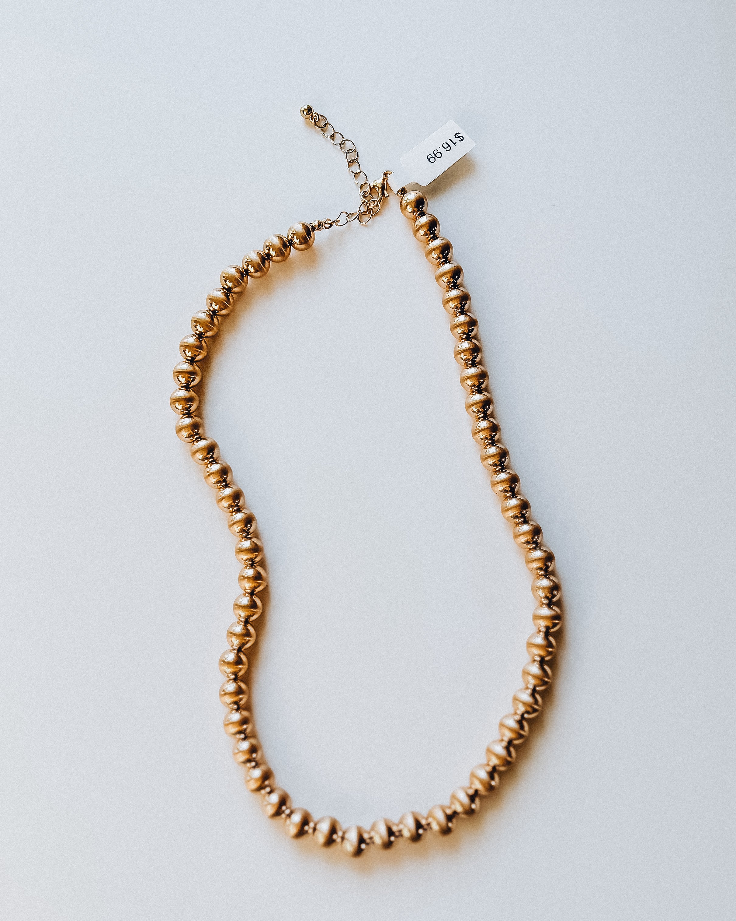 Gold Ball Necklace [gold]