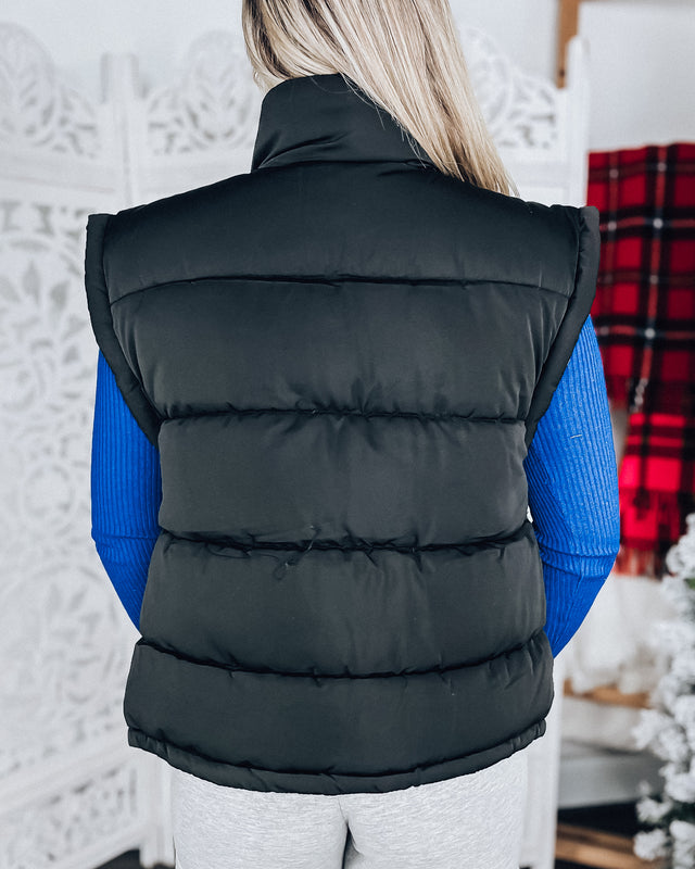 Pia Puffer Vest [black]