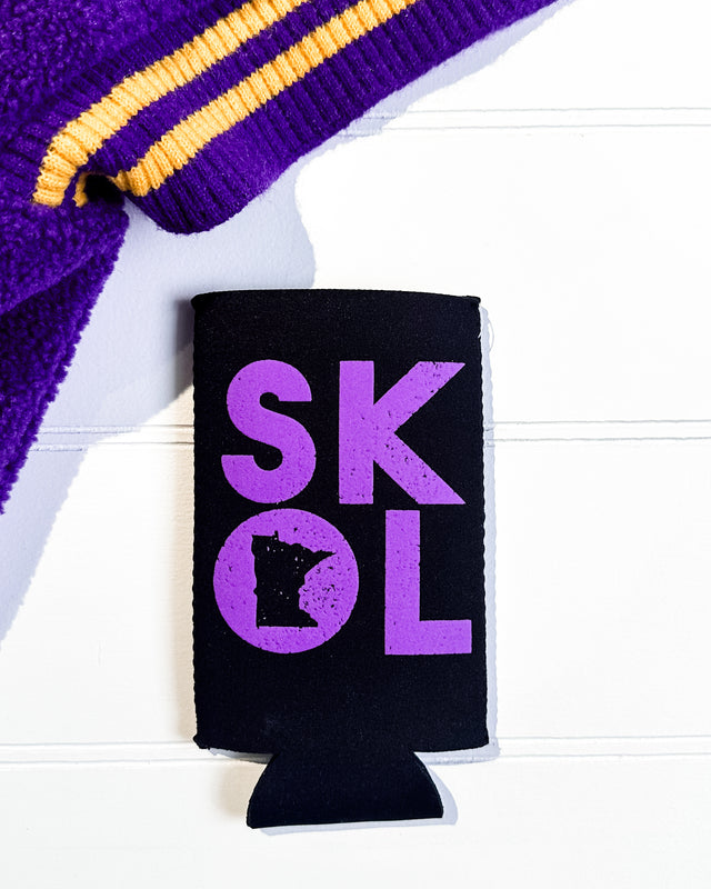 SKOL can koozie [blk/purple]