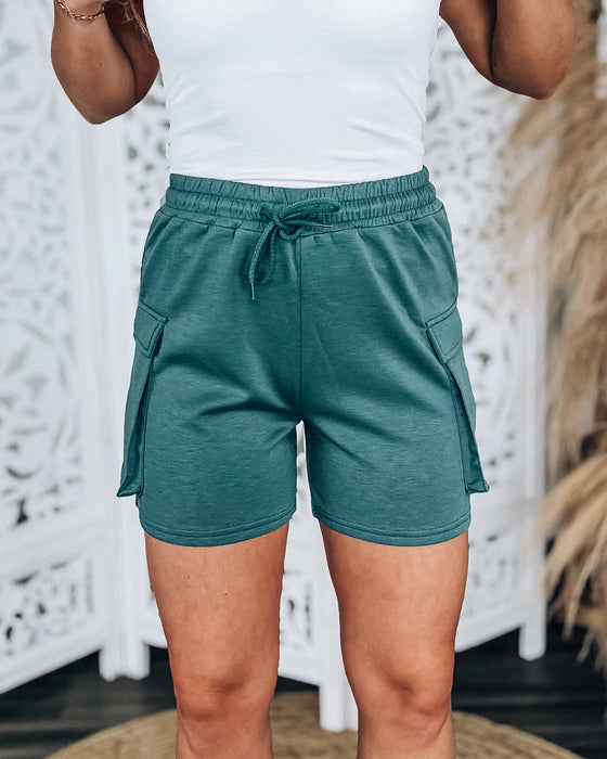 Lush Cargo Shorts [ash jade]