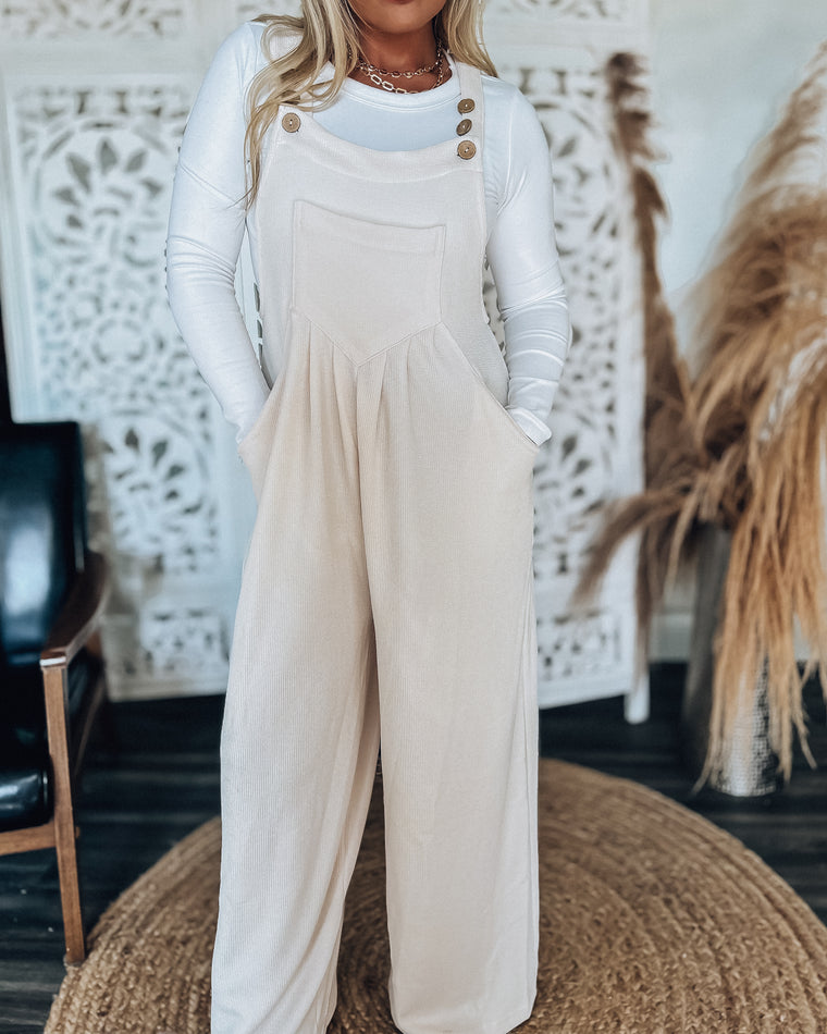 Hay Day Jumpsuit [cream]