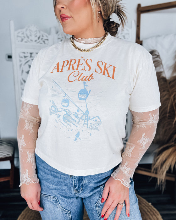 Apres Ski Boxy Tee [cream]