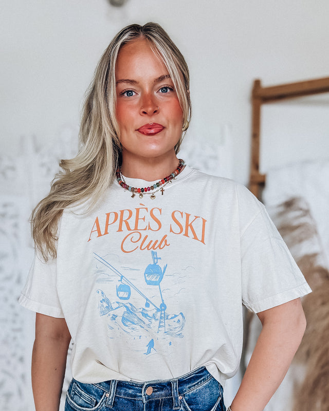 Apres Ski Boxy Tee [cream]