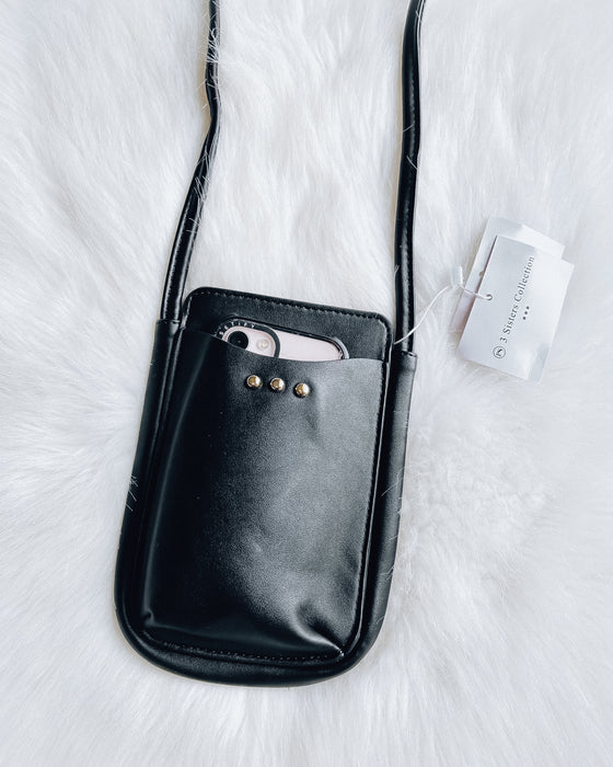 Parker Phone Crossbody Bag [black]