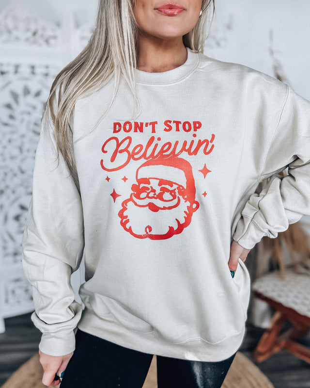 Don't stop believin [sand/red]