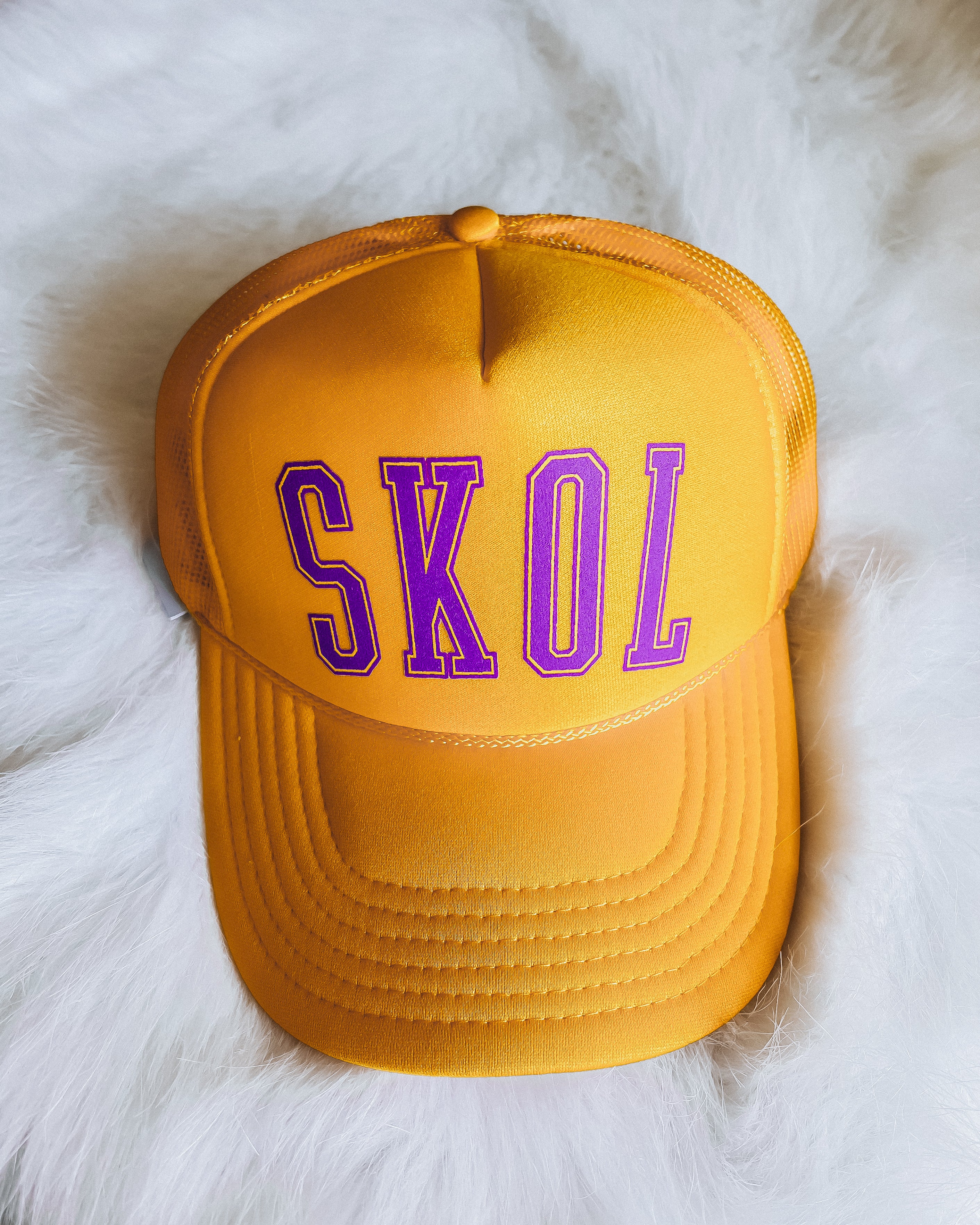 SKOL Trucker Hat [gold/purple]