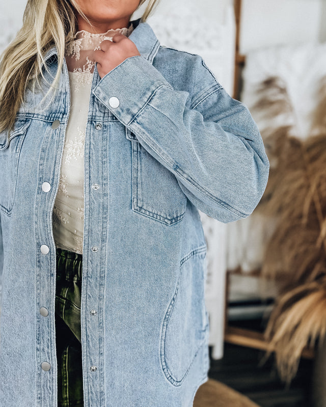 Dani Denim Jacket [light wash]