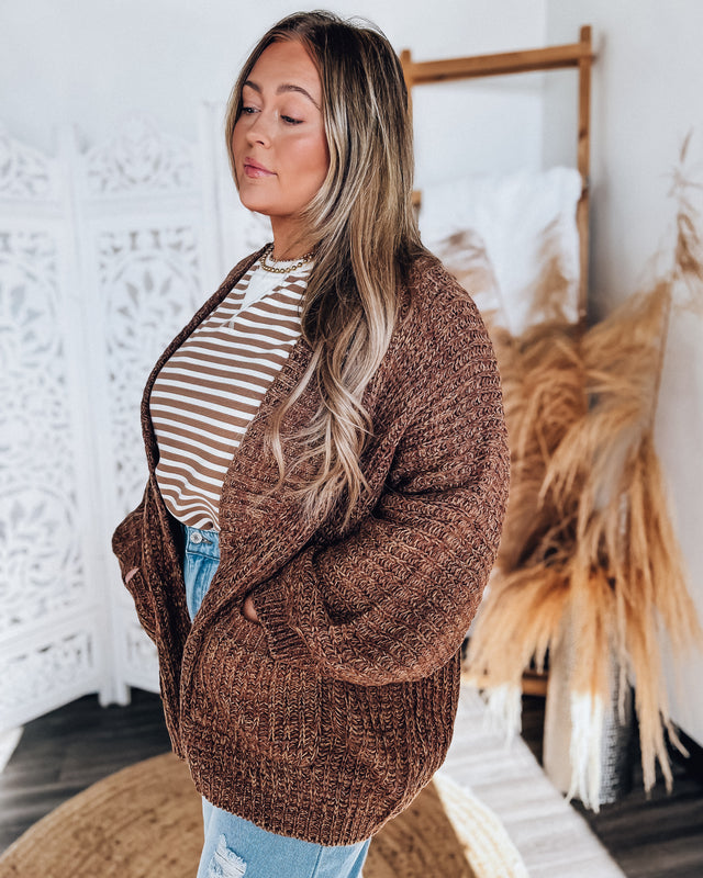 Kenna Knit Cardigan [camel]