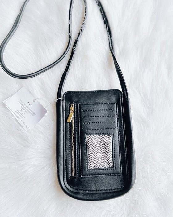 Parker Phone Crossbody Bag [black]