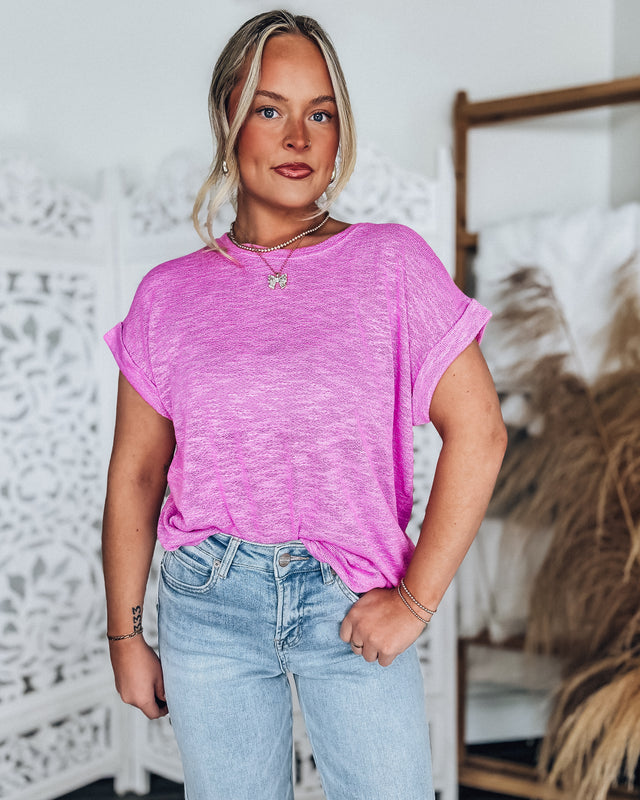 Nicole Lightweight Top [pink]