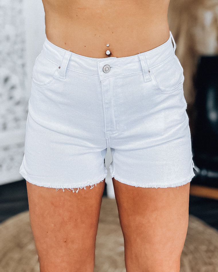 Walking side by side Shorts [white]