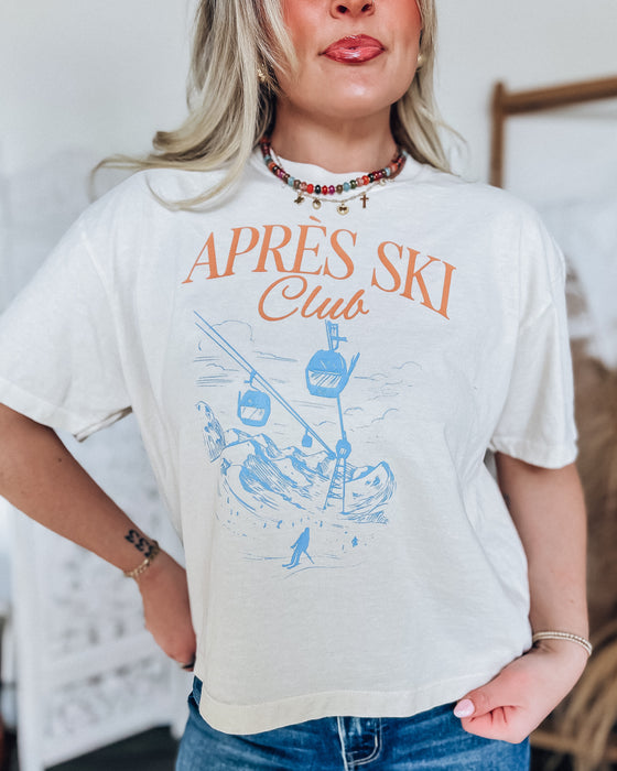 Apres Ski Boxy Tee [cream]