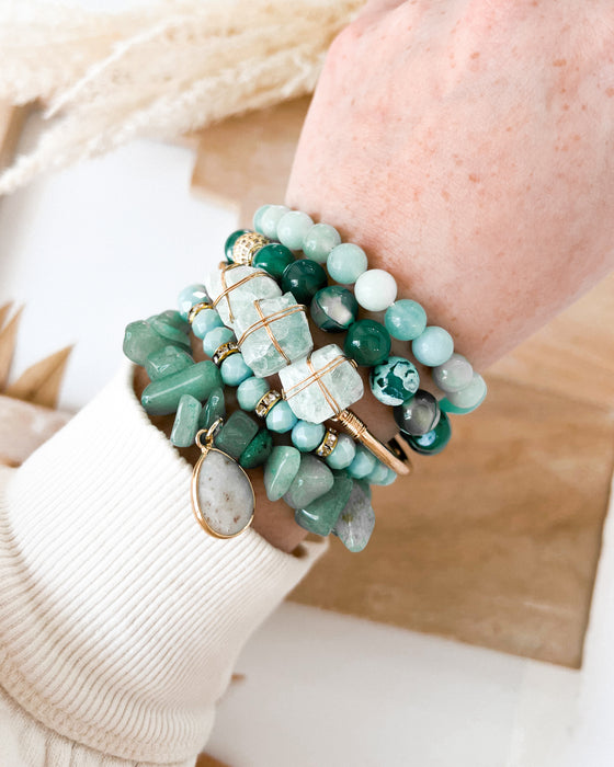 Elyse Bracelet Set [jade]