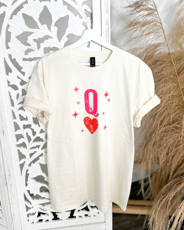 Queen of Hearts Tee [natural]