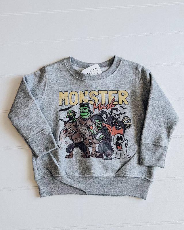 TODDLER Monster Mash Crew [heather grey]