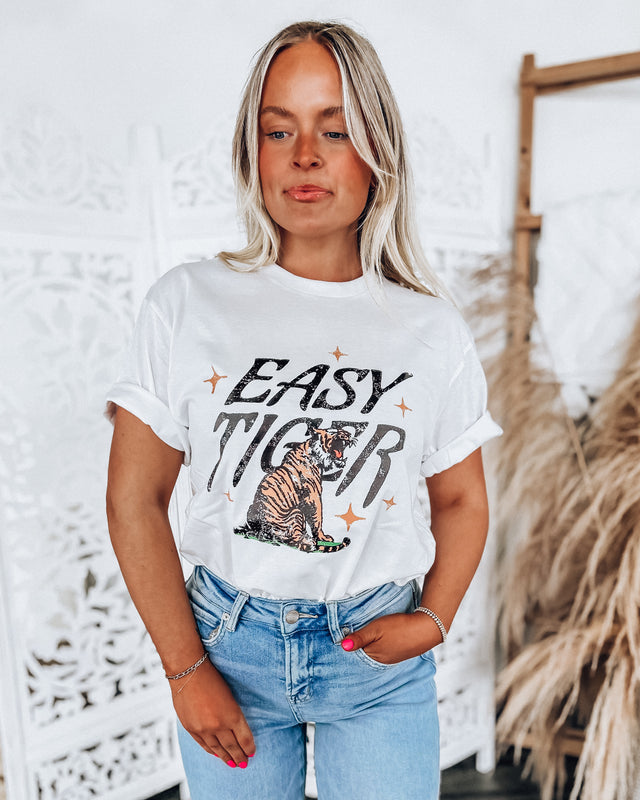 Easy Tiger Tee [white]