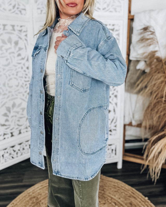 Dani Denim Jacket [light wash]