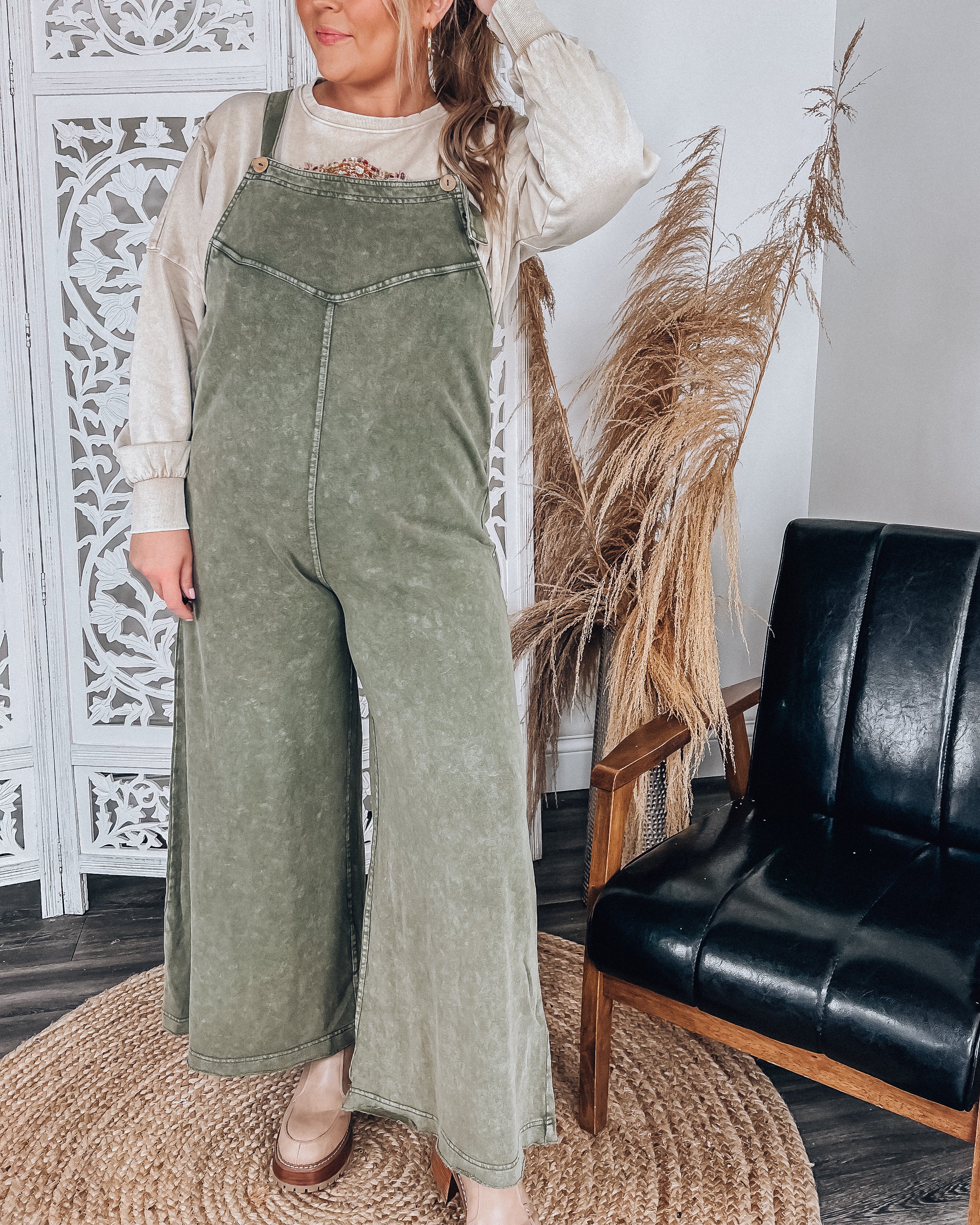 Maple Melody Romper [olive]