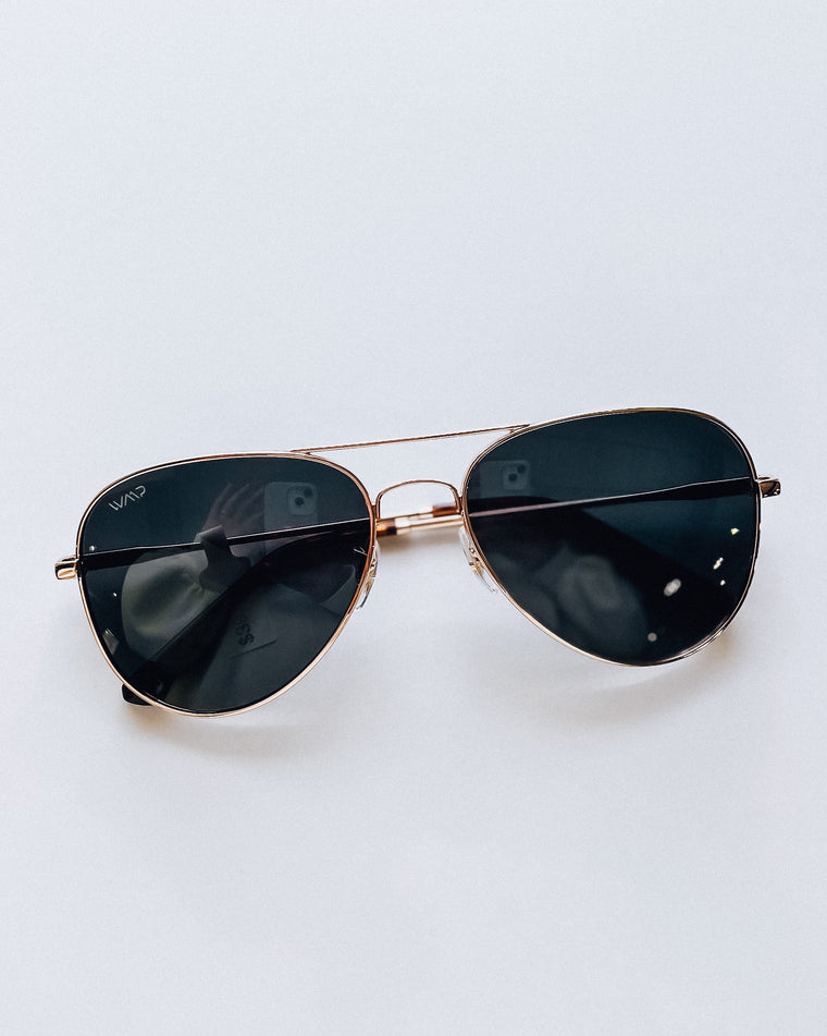 Maxwell Sunglasses [gold/black]