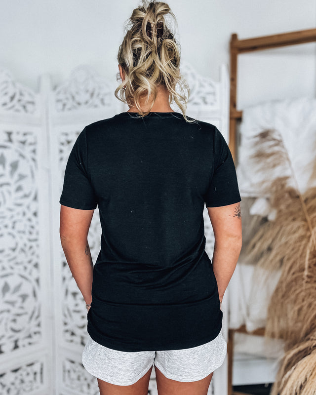 Tonya Basic T-shirt  [black]