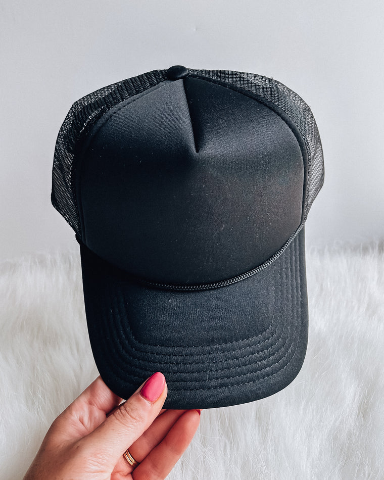 Foam Trucker Hat [black]