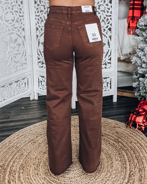 MICA DENIM Birch Jeans [brown]