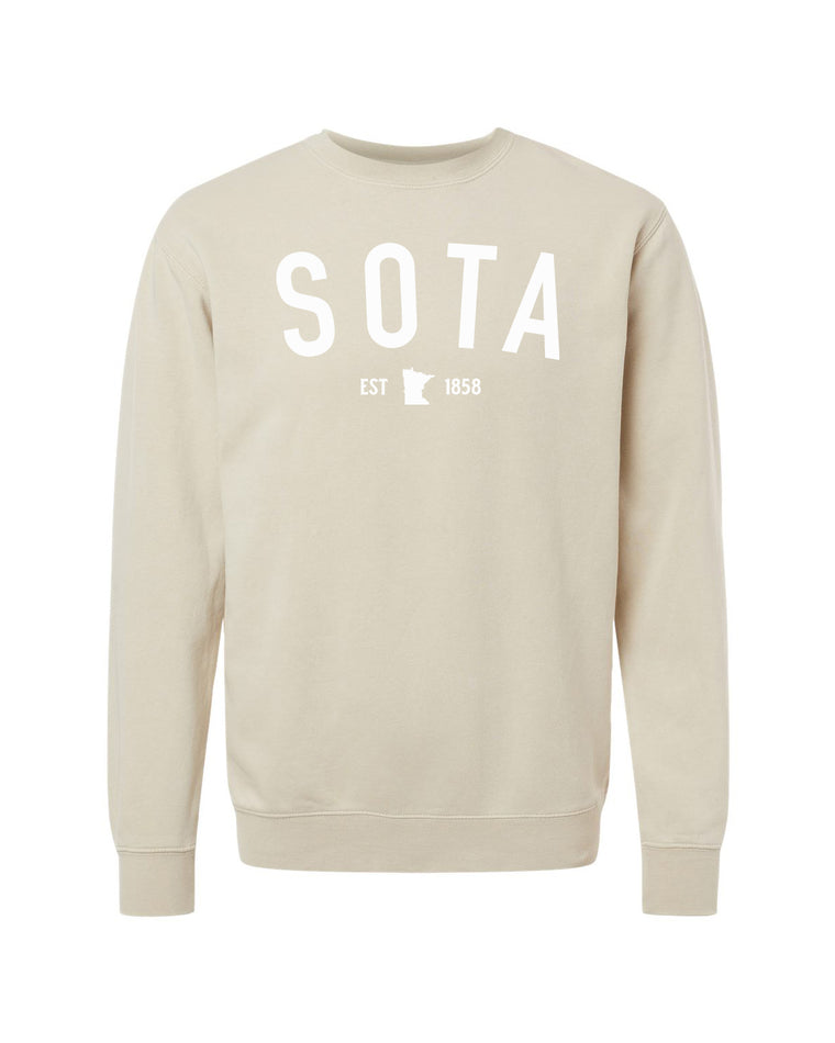 Sota MN 1858 Icon Unisex Crew [ivory & white]